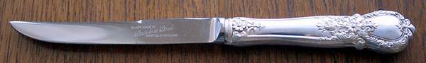 Ballet (Sterling, 1935) Steak Knife Individual Hollow, No Serrate HC