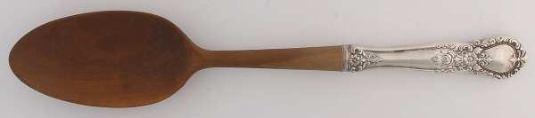 Ballet (Sterling, 1935) Salad Serving Spoon with Wooden Bowl