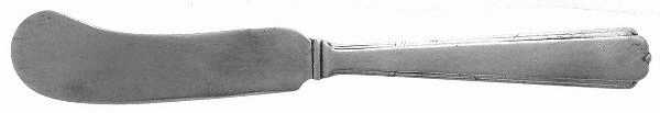 Bridal (Sterling, 1931) Flat Handle Butter Spreader