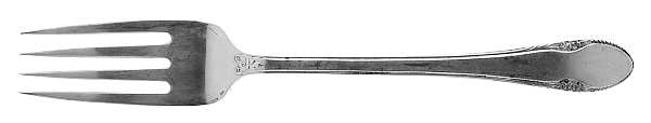 Colonial Bead (Sterling, 1930) Individual Salad Fork
