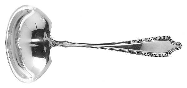 Devon (Sterling, 1925) Small Gravy Ladle, Solid Piece