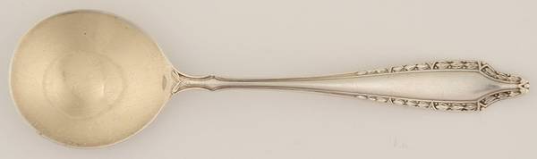 Devon (Sterling, 1925) Large Round Bowl Soup Spoon (Bouillon)