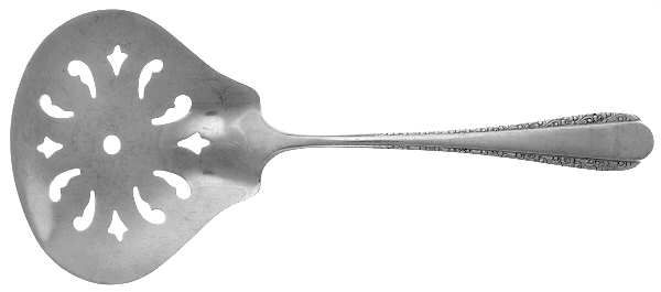 Devotion (Sterling, 1938) Solid Bon Bon Spoon with Pierced Bowl