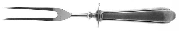 Fiancee (Sterling, 1931) Small Steak Carving Fork with Stainless Prongs