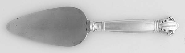 Jenny Lind (Sterling) Cheese Server with Stainless Blade