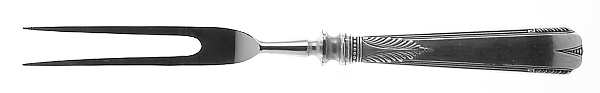 Lenox (Sterling, 1933) Small Steak Carving Fork with Stainless Prongs