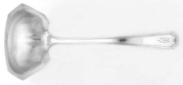 Priscilla Sterling (Sterling, 1928, No Monograms) Solid Gravy Ladle