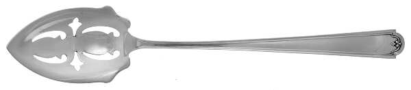 Priscilla Sterling (Sterling, 1928, No Monograms) Pierced Bowl Short Handle Olive Spoon
