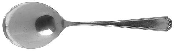 Priscilla Sterling (Sterling, 1928, No Monograms) Straight Handle Baby Spoon