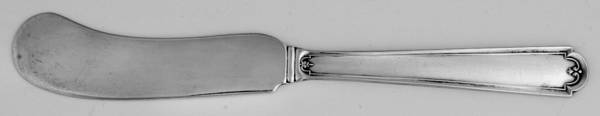 Priscilla Sterling (Sterling, 1928, No Monograms) Flat Handle Butter Spreader
