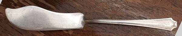 Salisbury (Sterling, 1937) Flat Handle Master Butter Knife