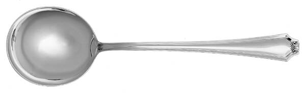 Salisbury (Sterling, 1937) Round Bowl Soup Spoon (Gumbo)