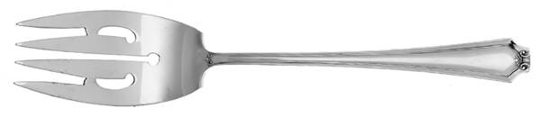 Salisbury (Sterling, 1937) Small Solid Cold Meat Serving Fork