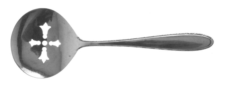Silver Thread (Sterling, 1940) Solid Bon Bon Spoon