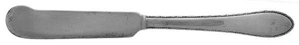 Silver Thread (Sterling, 1940) Flat Handle Butter Spreader