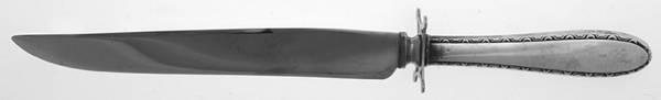 Manchester (Sterling, 1932, No Monograms) Small Carving Knife W/Sterling Guard