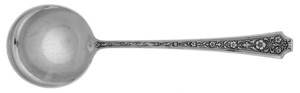Sterling Beauty (Sterling, 1937) Round Bowl Soup Spoon (Cream Soup)