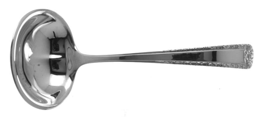 Tea Rose (Sterling, 1940) Solid Gravy Ladle