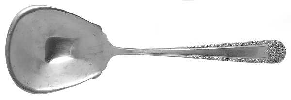 Tea Rose (Sterling, 1940) Solid Smooth Casserole Spoon
