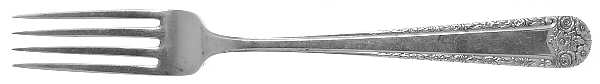 Tea Rose (Sterling, 1940) Fork