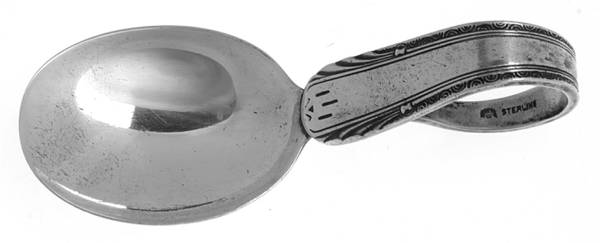 Victorian (Sterling, 1935) Curved Handle Baby Spoon