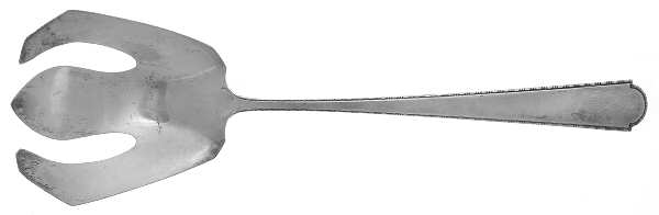 Virginia Sterling (Sterling, 1929) Solid Salad Serving Fork