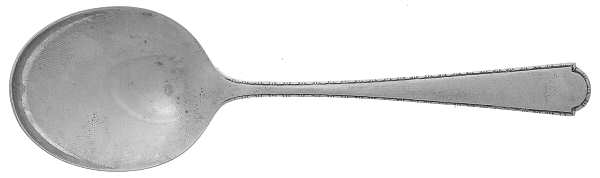 Virginia Sterling (Sterling, 1929) Straight Handle Baby Spoon by Weidlich Silver