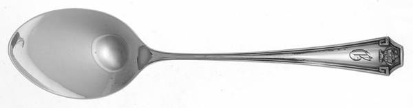 WED4 (STERLING) Monogrammed Youth Spoon