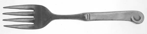 Bainbridge (Armetale, Flatware) Large Solid Cold Meat Serving Fork
