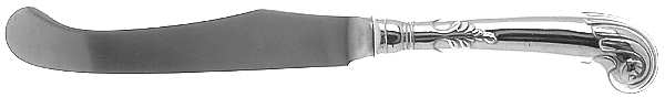 Bishop White (Armetale, Flatware) Old French Hollow Pistol Knife