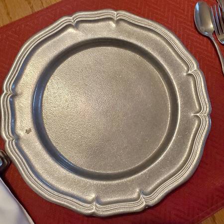 Country French (Armetale, Hollowware, Satin) 10" Dinner Plate
