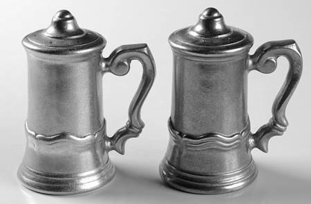 Country French (Armetale, Hollowware, Satin) Salt and Pepper Set