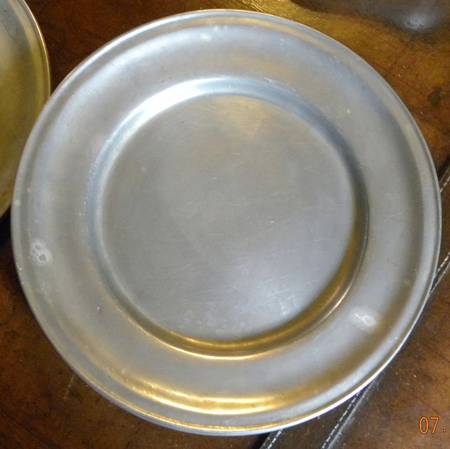 Federal-Glossy (Armetale, Hollowware) Service Plate (Charger)