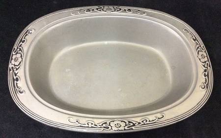 Fleurs Nouveau (Armetale, Hollowware) Oval Covered Vegetable No Lid