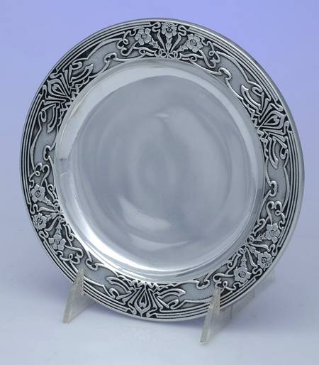 Fleurs Nouveau (Armetale, Hollowware) Salad Plate