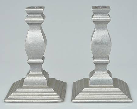 Armetale Hollowware (Non-Silver) Pair of 6" Candlesticks