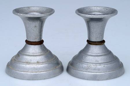 Armetale Hollowware (Non-Silver) Pair of 3" Console Candleholders