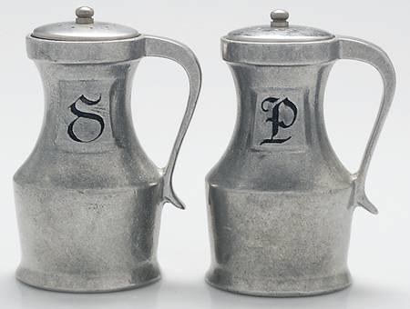 Armetale Hollowware (Non-Silver) Salt and Pepper Set