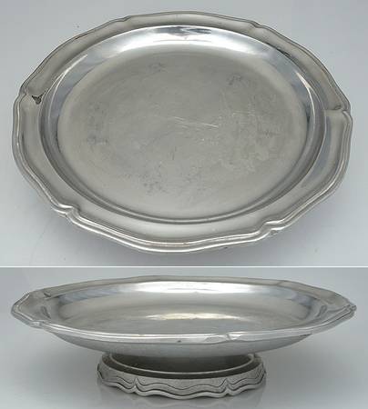 Queen Anne (Armetale, Hollowware, Glossy) Lazy Susan, Missing Liner