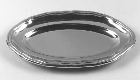 Queen Anne (Armetale, Hollowware, Glossy) 13" Oval Serving Platter