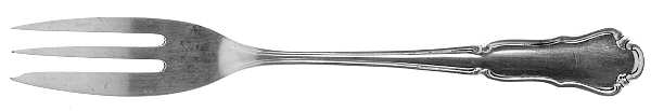 Dresdner Baroque (Sterling, 800) Individual Pie Fork