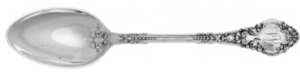 Athenia (Sterling, 1890) Monogram Teaspoon
