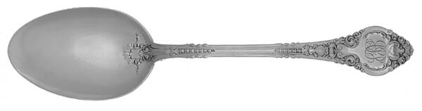 Athenia (Sterling, 1890) Monogram Tablespoon (Serving Spoon)
