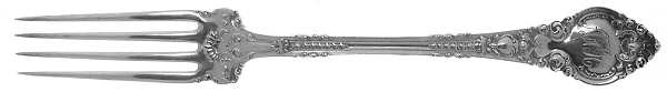 Athenia (Sterling, 1890) Monogram Fork