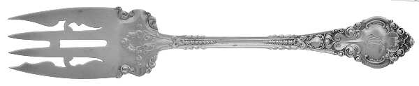 Athenia (Sterling, 1890) Fork-Pastry