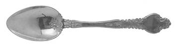Athens (Sterling, 1890) Monogram Five O'Clock Teaspoon