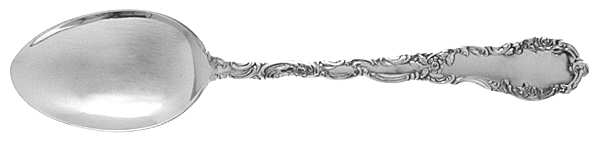 Junior Rococo (Sterling, 1896) Dessert/Oval Soup Spoon