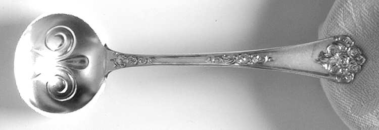 No. 6 (Sterling, 1895) Solid Piece Cream Ladle