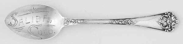 No. 6 (Sterling, 1895) Souvenir Spoon (Five O'Clock)