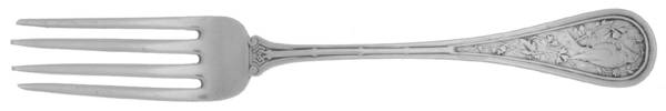 Bird (Sterling, 1865) Monogram Individual Salad Fork